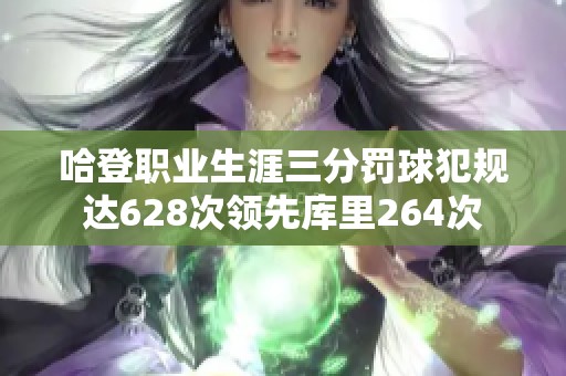 哈登职业生涯三分罚球犯规达628次领先库里264次