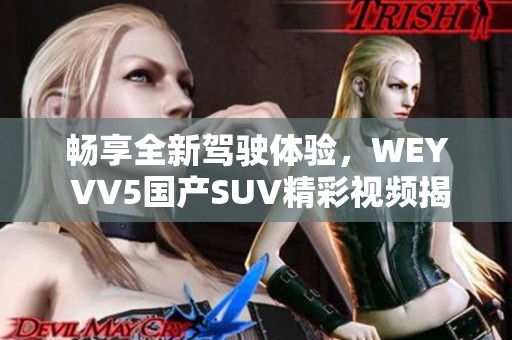 畅享全新驾驶体验，WEY VV5国产SUV精彩视频揭晓