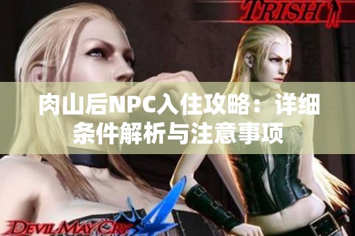 肉山后NPC入住攻略：详细条件解析与注意事项