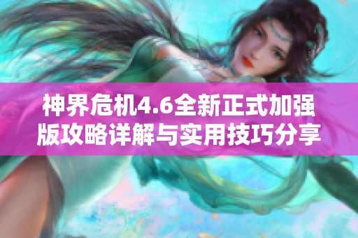 神界危机4.6全新正式加强版攻略详解与实用技巧分享