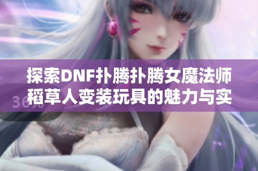 探索DNF扑腾扑腾女魔法师稻草人变装玩具的魅力与实用性