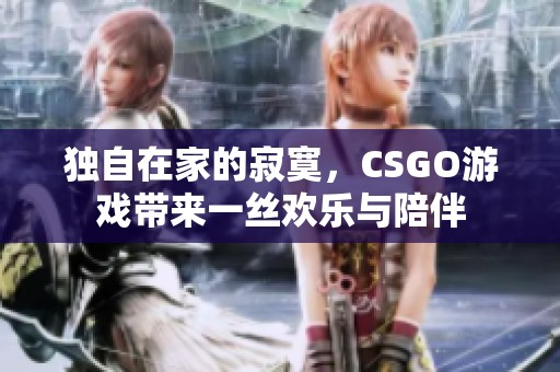 独自在家的寂寞，CSGO游戏带来一丝欢乐与陪伴