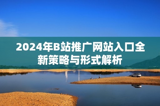 2024年B站推广网站入口全新策略与形式解析