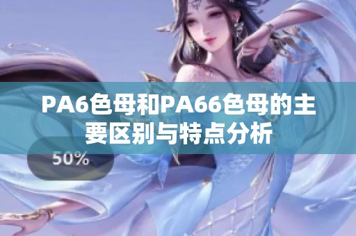 PA6色母和PA66色母的主要区别与特点分析