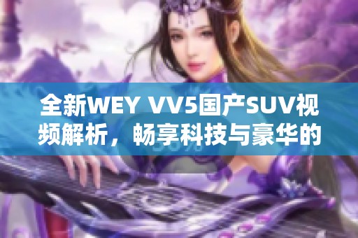 全新WEY VV5国产SUV视频解析，畅享科技与豪华的完美结合