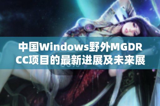 中国Windows野外MGDRCC项目的最新进展及未来展望