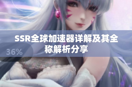 SSR全球加速器详解及其全称解析分享