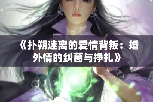 《扑朔迷离的爱情背叛：婚外情的纠葛与挣扎》