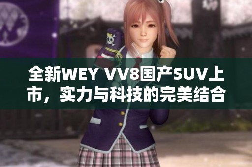 全新WEY VV8国产SUV上市，实力与科技的完美结合