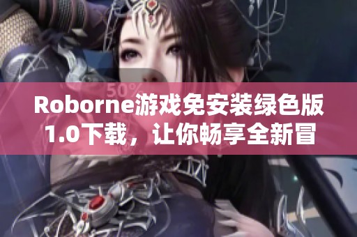 Roborne游戏免安装绿色版1.0下载，让你畅享全新冒险体验