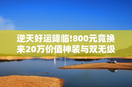 逆天好运降临!800元竟换来20万价值神装与双无级别鞋子