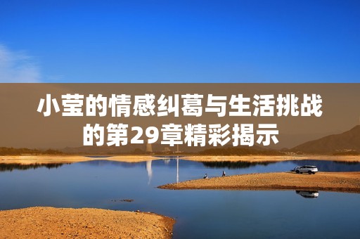 小莹的情感纠葛与生活挑战的第29章精彩揭示