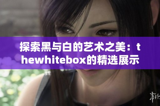 探索黑与白的艺术之美：thewhitebox的精选展示