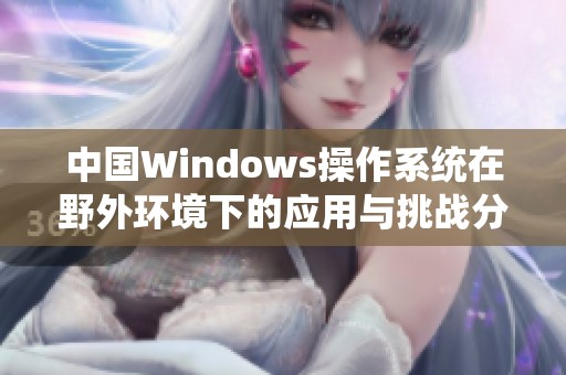 中国Windows操作系统在野外环境下的应用与挑战分析