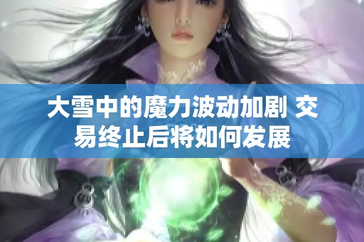 大雪中的魔力波动加剧 交易终止后将如何发展