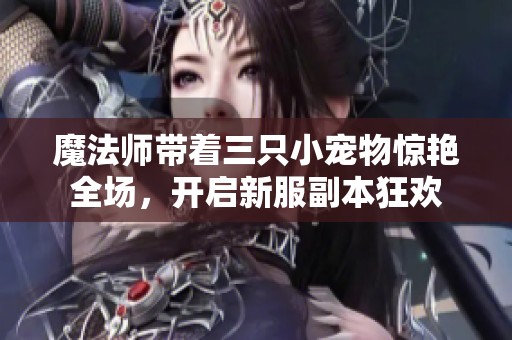 魔法师带着三只小宠物惊艳全场，开启新服副本狂欢