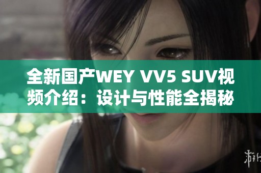 全新国产WEY VV5 SUV视频介绍：设计与性能全揭秘