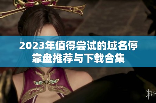 2023年值得尝试的域名停靠盘推荐与下载合集